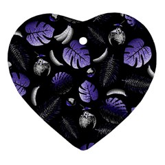 Tropical pattern Ornament (Heart)