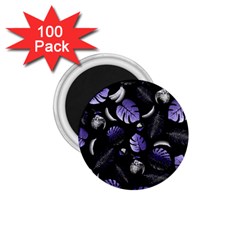 Tropical pattern 1.75  Magnets (100 pack) 