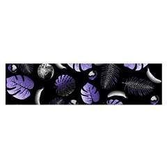Tropical pattern Satin Scarf (Oblong)