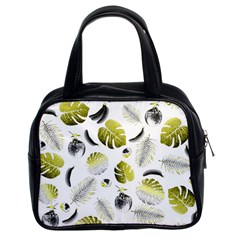 Tropical Pattern Classic Handbags (2 Sides) by Valentinaart