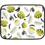 Tropical pattern Fleece Blanket (Mini) 35 x27  Blanket