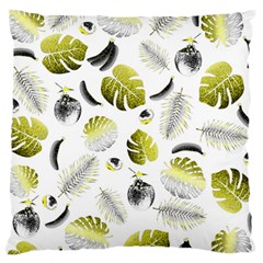 Tropical Pattern Large Cushion Case (two Sides) by Valentinaart