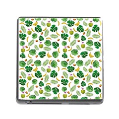 Tropical pattern Memory Card Reader (Square)