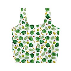 Tropical pattern Full Print Recycle Bags (M) 