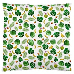 Tropical pattern Large Flano Cushion Case (Two Sides)