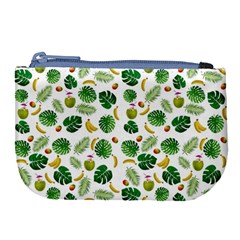 Tropical pattern Large Coin Purse