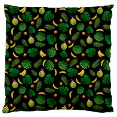 Tropical Pattern Large Cushion Case (two Sides) by Valentinaart