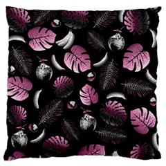 Tropical Pattern Large Flano Cushion Case (two Sides) by Valentinaart