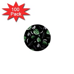 Tropical Pattern 1  Mini Buttons (100 Pack)  by Valentinaart