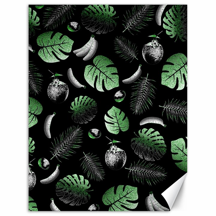 Tropical pattern Canvas 18  x 24  