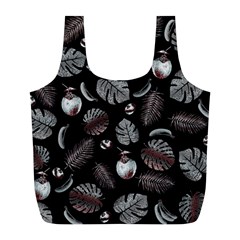 Tropical Pattern Full Print Recycle Bags (l)  by Valentinaart