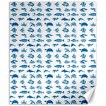 Fish pattern Canvas 20  x 24   19.57 x23.15  Canvas - 1