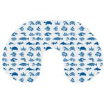 Fish pattern Travel Neck Pillows Front