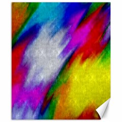 Rainbow Colors              Canvas 8  X 10  by LalyLauraFLM