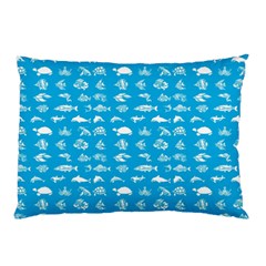 Fish Pattern Pillow Case (two Sides) by ValentinaDesign