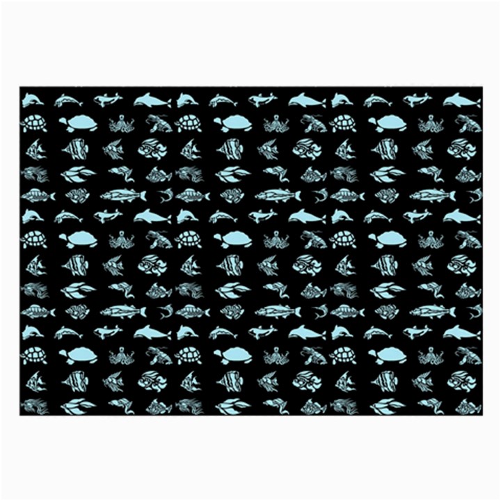 Fish pattern Large Glasses Cloth