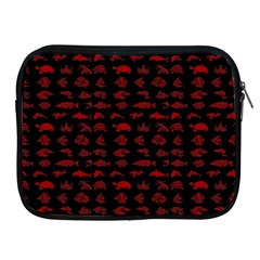 Fish Pattern Apple Ipad 2/3/4 Zipper Cases by ValentinaDesign