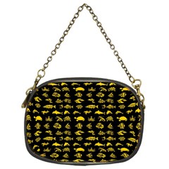 Fish Pattern Chain Purses (one Side) 