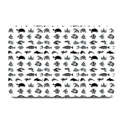 Fish Pattern Plate Mats by ValentinaDesign