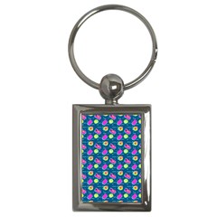 Summer Pattern Key Chains (rectangle)  by ValentinaDesign