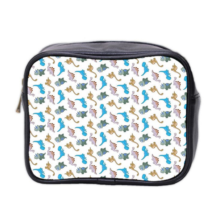 Dinosaurs pattern Mini Toiletries Bag 2-Side