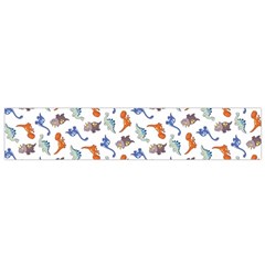 Dinosaurs Pattern Flano Scarf (small) by ValentinaDesign