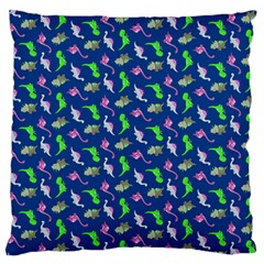 Dinosaurs Pattern Standard Flano Cushion Case (one Side) by ValentinaDesign