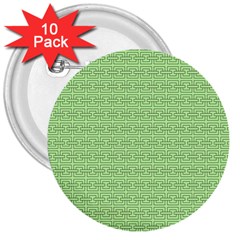 Pattern 3  Buttons (10 Pack) 