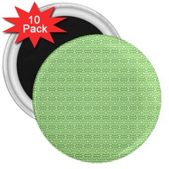 Pattern 3  Magnets (10 Pack)  by ValentinaDesign