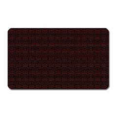 Pattern Magnet (rectangular) by ValentinaDesign