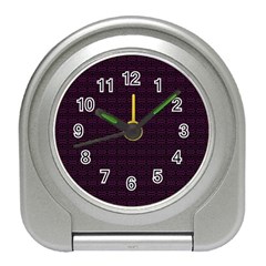 Pattern Travel Alarm Clocks by ValentinaDesign
