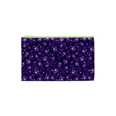 Floral Pattern Cosmetic Bag (xs) by ValentinaDesign