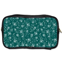 Floral Pattern Toiletries Bags 2-side by ValentinaDesign