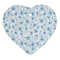 Floral Pattern Ornament (heart) by ValentinaDesign
