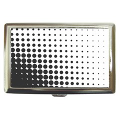 Comic Dots Polka Black White Cigarette Money Cases