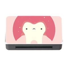 Sad Tooth Pink Memory Card Reader With Cf