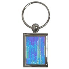 Vertical Behance Line Polka Dot Blue Green Purple Key Chains (rectangle)  by Mariart