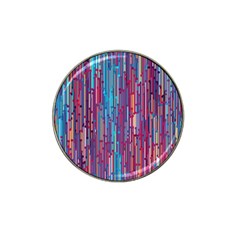 Vertical Behance Line Polka Dot Blue Green Purple Red Blue Black Hat Clip Ball Marker