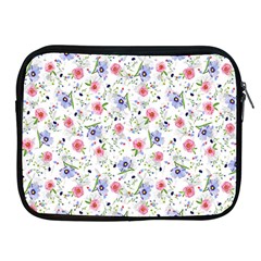 Floral Pattern Apple Ipad 2/3/4 Zipper Cases by ValentinaDesign