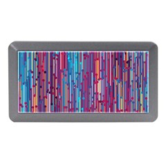 Vertical Behance Line Polka Dot Blue Green Purple Red Blue Black Memory Card Reader (mini)