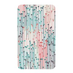 Vertical Behance Line Polka Dot Grey Pink Memory Card Reader by Mariart