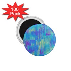 Vertical Behance Line Polka Dot Purple Green Blue 1 75  Magnets (100 Pack) 