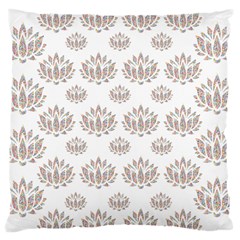 Dot Lotus Flower Flower Floral Large Cushion Case (one Side) by Mariart