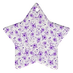 Floral Pattern Ornament (star) by ValentinaDesign