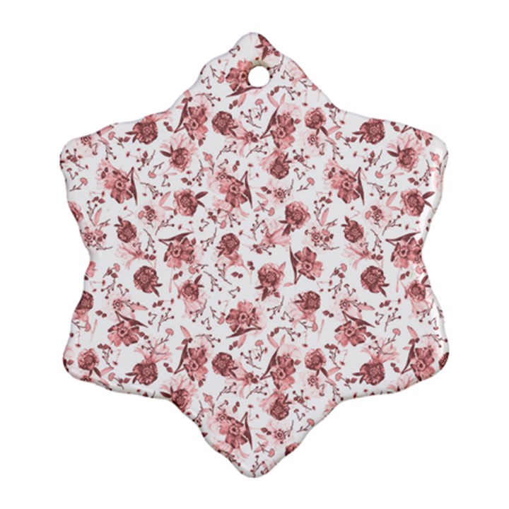 Floral pattern Ornament (Snowflake)