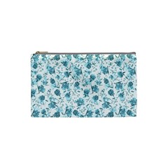 Floral Pattern Cosmetic Bag (small)  by ValentinaDesign