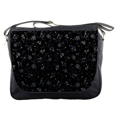 Floral Pattern Messenger Bags by ValentinaDesign