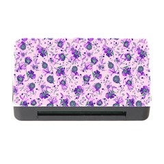 Floral Pattern Memory Card Reader With Cf by ValentinaDesign