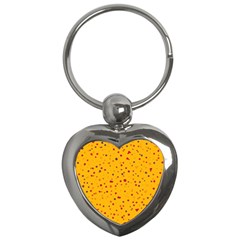 Dots Pattern Key Chains (heart)  by ValentinaDesign