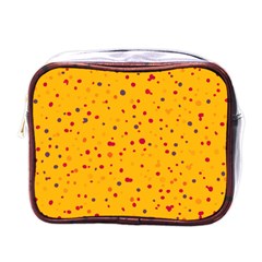 Dots Pattern Mini Toiletries Bags by ValentinaDesign